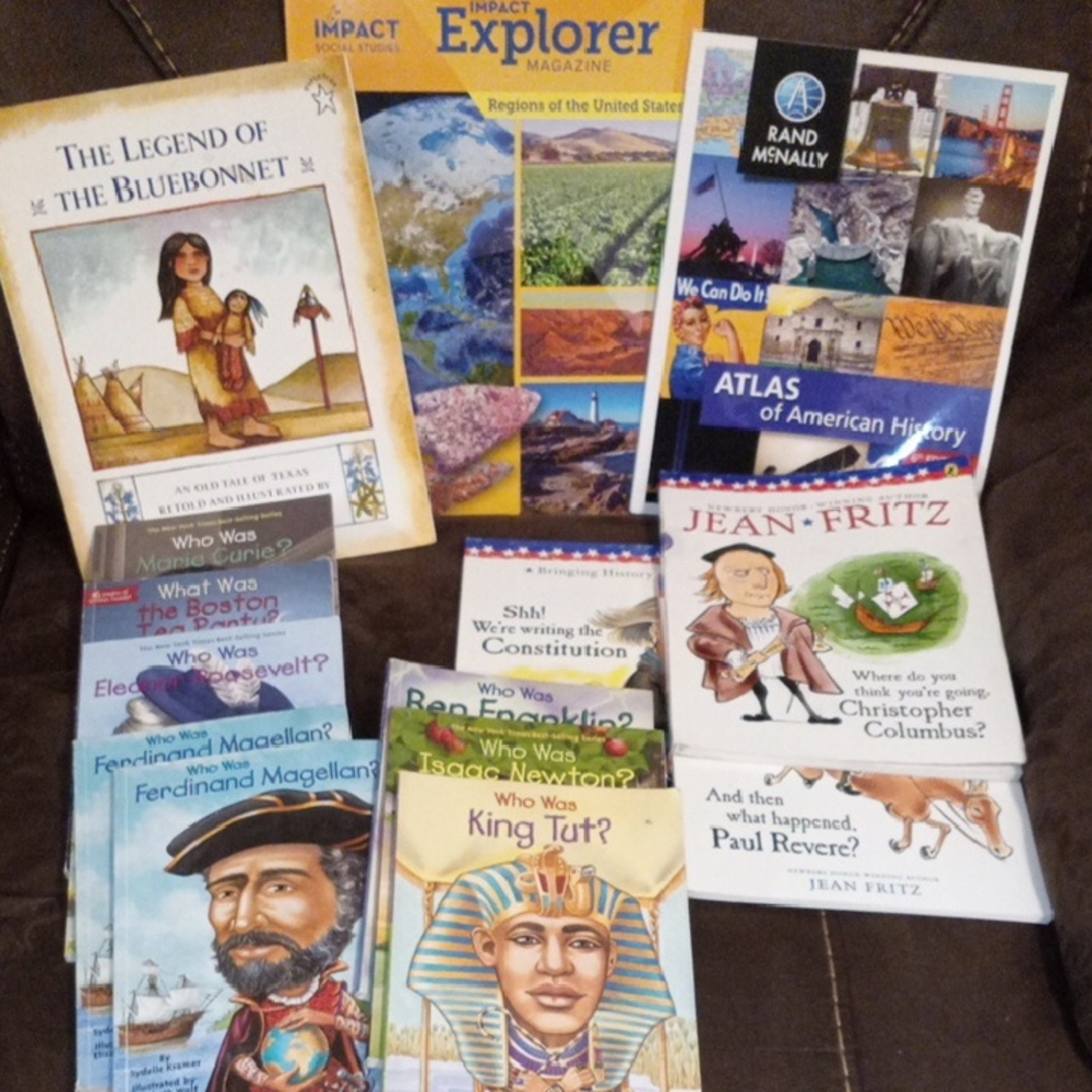 Children's History and Biography Book Collection